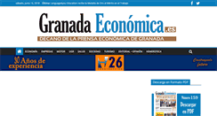 Desktop Screenshot of granadaeconomica.es
